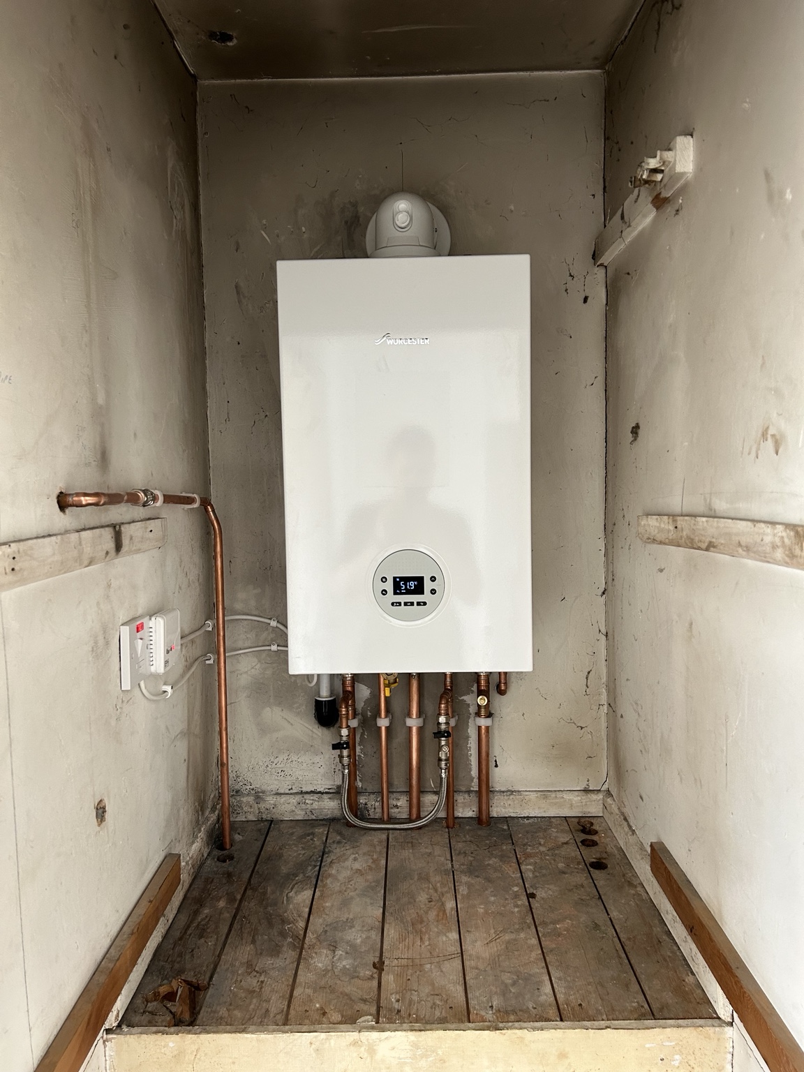 Heating system work by JMB