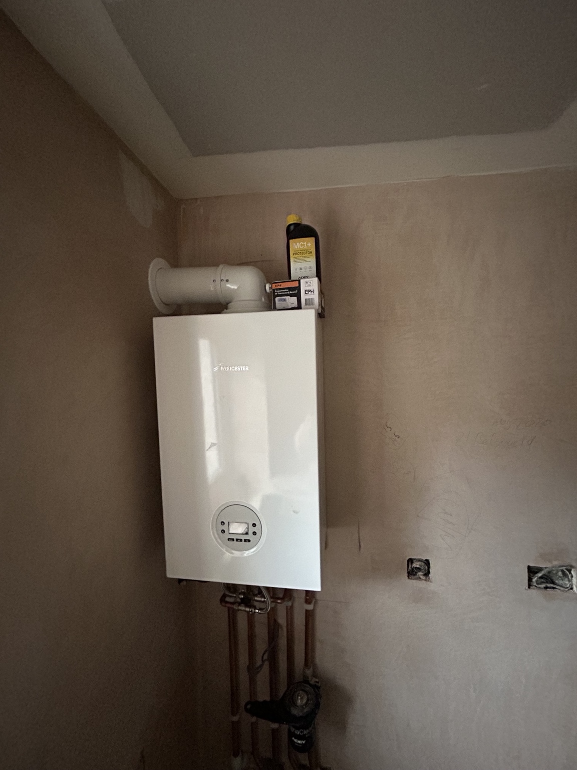 JMB boiler installation